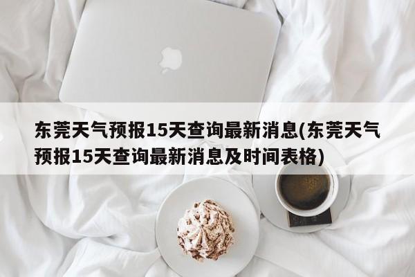东莞天气预报15天查询最新消息(东莞天气预报15天查询最新消息及时间表格)